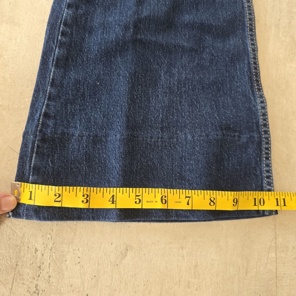 Johnny Was Rue De La Flare Blue Jeans - Picture 9 of 10